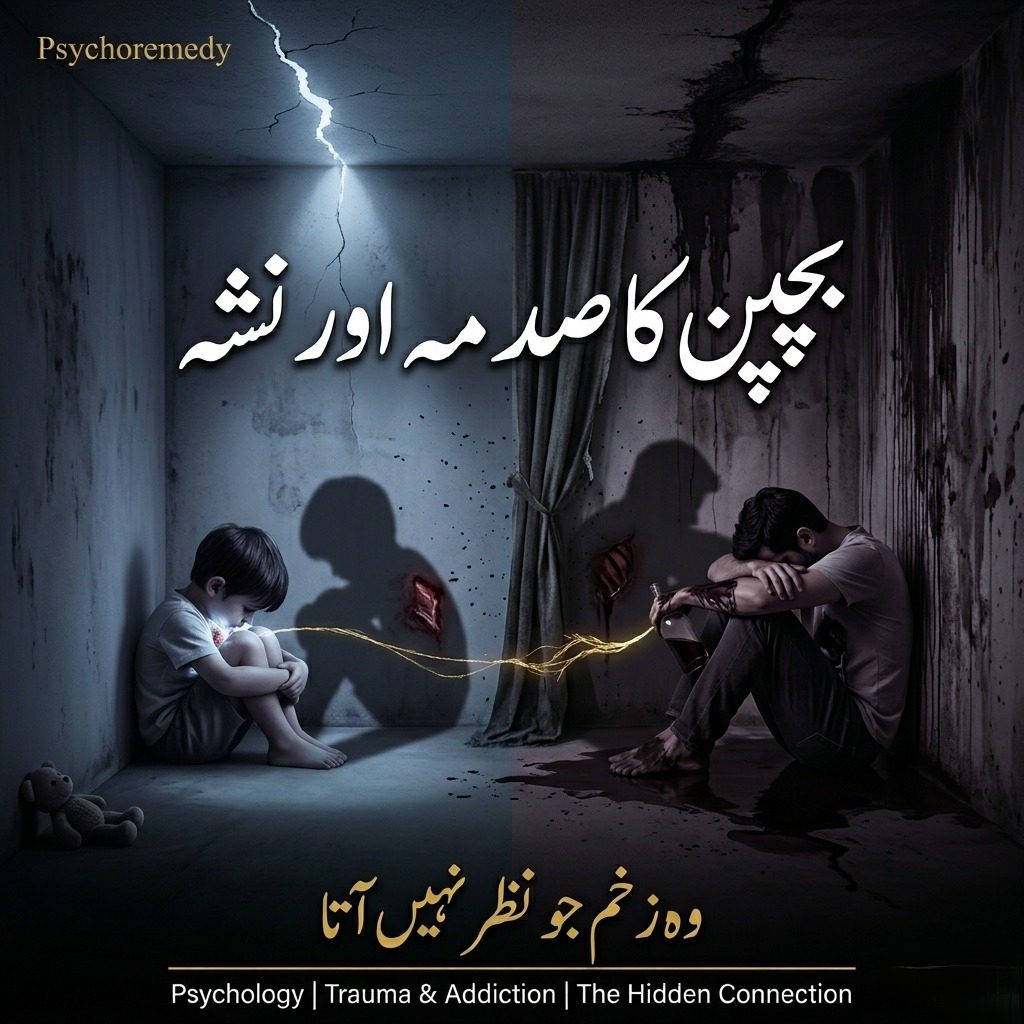 بچپن کا صدمہ اور نشہ — نفسیاتی تعلق